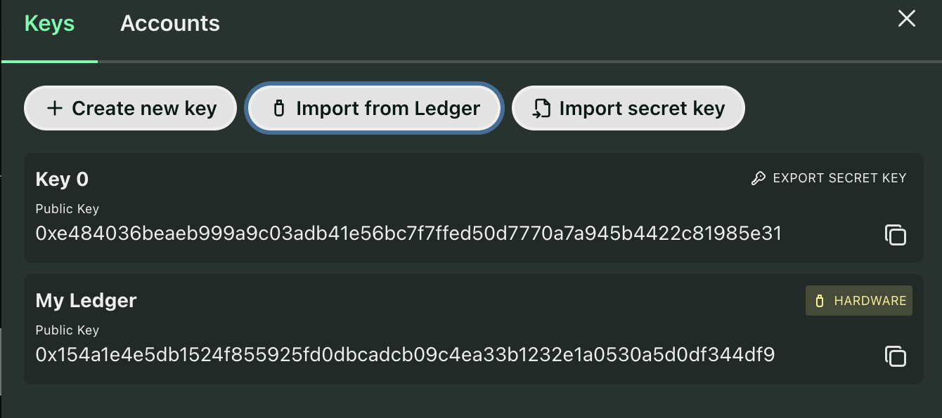 Ledger Guide | Spacemesh Documentation